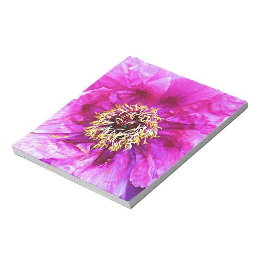 Roze explosie notitieblok (Linkerzijde)