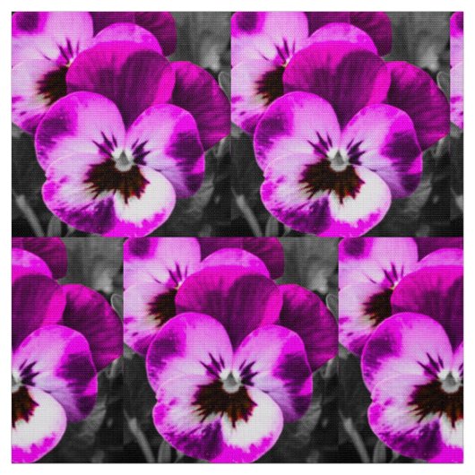 Roze Fabelachtig Viooltje Stof (Swatch)