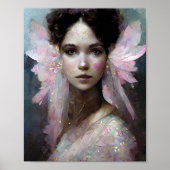 Roze Fae 3 Fantasy Art Poster (Voorkant)