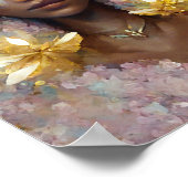 Roze Fae 4 Fantasy Art Poster (Hoek)