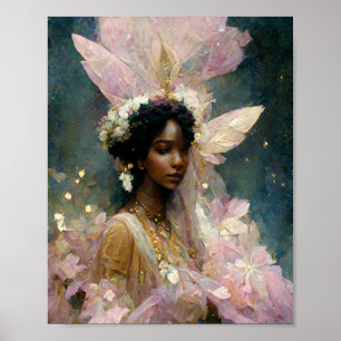 Roze Fae 6 Fantasy Art Poster