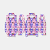 Roze fairies Dream Land Pattern Bedankdoosjes (Uitgevouwen)