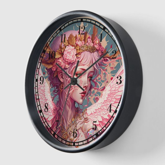 Roze Fairy Angel Fantasy Art (Hoek)