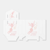 Roze Fairy Baby shower Bedankdoosjes (Uitgevouwen)