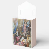 Roze Fairy Baby Zegeningen Baby shower Bedankdoosjes (Geopend)