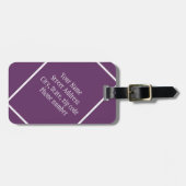 Roze fairy bagagelabel (Voorkant horizontaal)