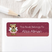 Roze Fairy Beer Bookplate Label (Insitu)