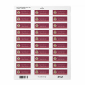 Roze Fairy Beer Bookplate Label (Full Sheet)