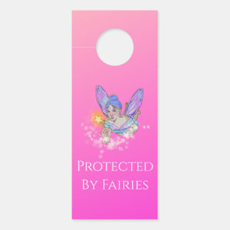Roze Fairy Bescherming Deur Hanger