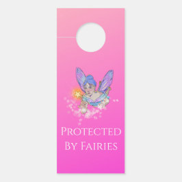 Roze Fairy Bescherming Deur Hanger
