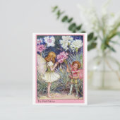 Roze fairy briefkaart (Staand voorkant)