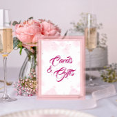 Roze Fairy Clouds & Stars Kaarten & Geschenken Poster
