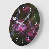Roze Fairy Duster Grote Klok (Hoek)