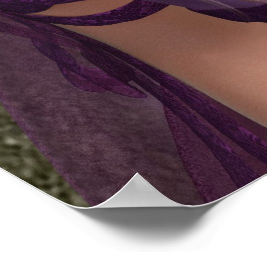 Roze fairy poster (Hoek)