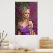 Roze fairy poster (Keuken)