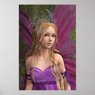 Roze fairy poster