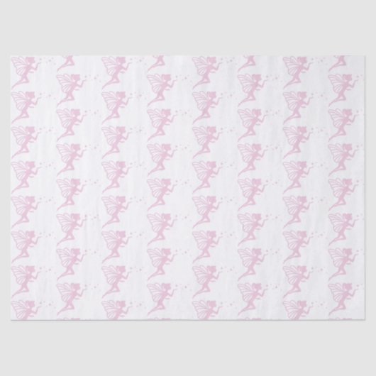 Roze fairy tissuepapier (Voorkant)
