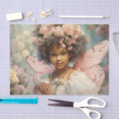 Roze fairy tissuepapier (Craft)