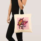 Roze fairy tote bag (Voorkant (product))