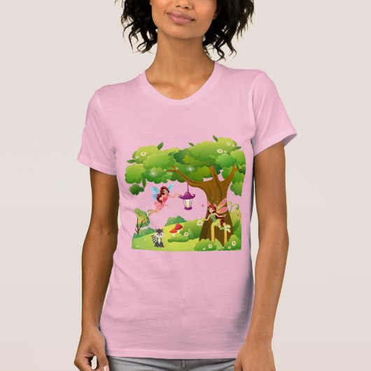 Roze Fairytopia T-shirt (Voorkant)