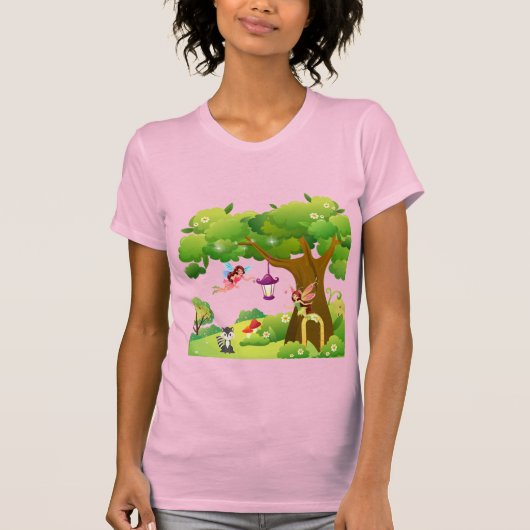 Roze Fairytopia T-shirt (Voorkant)