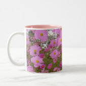 Roze Fancy 1 Tweekleurige Koffiemok (Links)