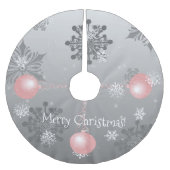 Roze Fancy kerstboomrok Kerstboom Rok (Voorkant)