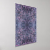 Roze Fancy Sparkle Zilveren Folie Print (Laagn)