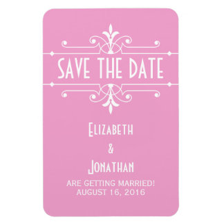 Roze Fancy Versiering sparen de Magnet van de Datu Magneet