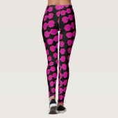 Roze Fancy zonnebril Leggings (Achterkant)
