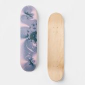 Roze fantasie skateboard (Voorkant)