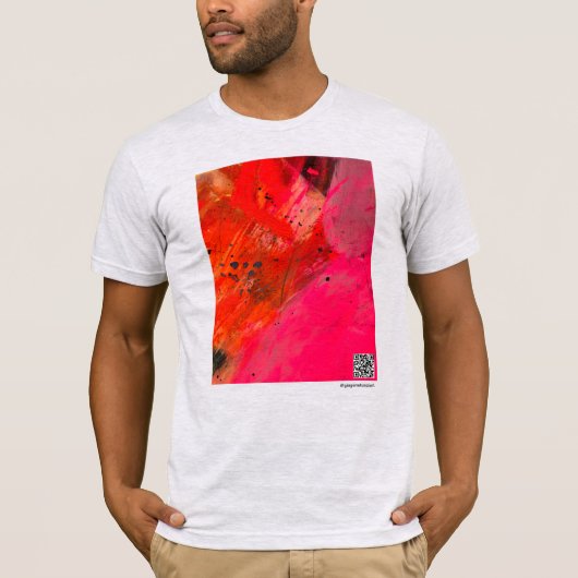 Roze Fantasie T-shirt (Voorkant)