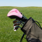  Roze Fantasie Zeemeermin Aangepaste Naam Golfheadcover (Insitu)