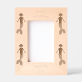  roze fantasie zeemeermin aangepaste verjaardag gegraveerde lijstjes (Voorkant)