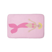  roze fantasie zeemeermin badmat (Voorkant)
