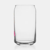roze fantasie zeemeermin blikvorm glas (Links)