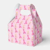 Roze Fantasie Zeemeermin Custom Bedankdoosjes (Achterkant)
