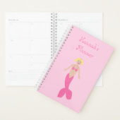  Roze Fantasie Zeemeermin Custom Planner (Display)