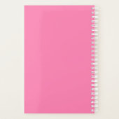  Roze Fantasie Zeemeermin Custom Planner (Achterkant)