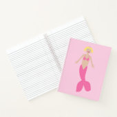 roze fantasie zeemeermin notitieboek (Binnen)