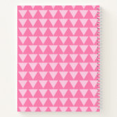 roze fantasie zeemeermin notitieboek (Achterkant)