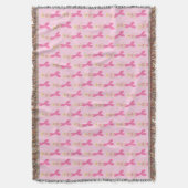  roze fantasie zeemeermin patroon deken (Voorkant Verticaal)