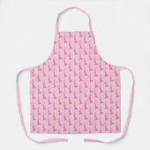 roze fantasie zeemeermin patroon schort (Voorkant)