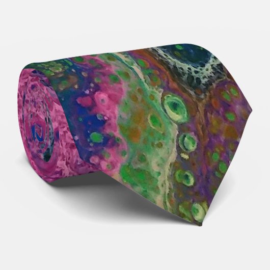 Roze Fantastisch Stropdas (Opgerold)