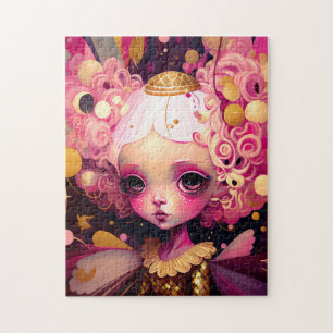Roze Fantasy Art Legpuzzel