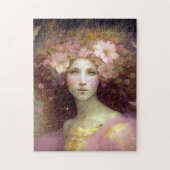 Roze Fantasy Art Legpuzzel (Verticaal)
