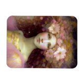 Roze Fantasy Art Magneet (Horizontaal)