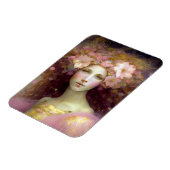 Roze Fantasy Art Magneet (Linkerzijde)