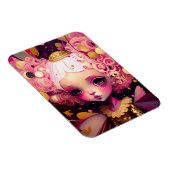 Roze Fantasy Art Magneet (Rechterzijde)