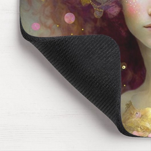 Roze Fantasy Art Muismat (Hoek)